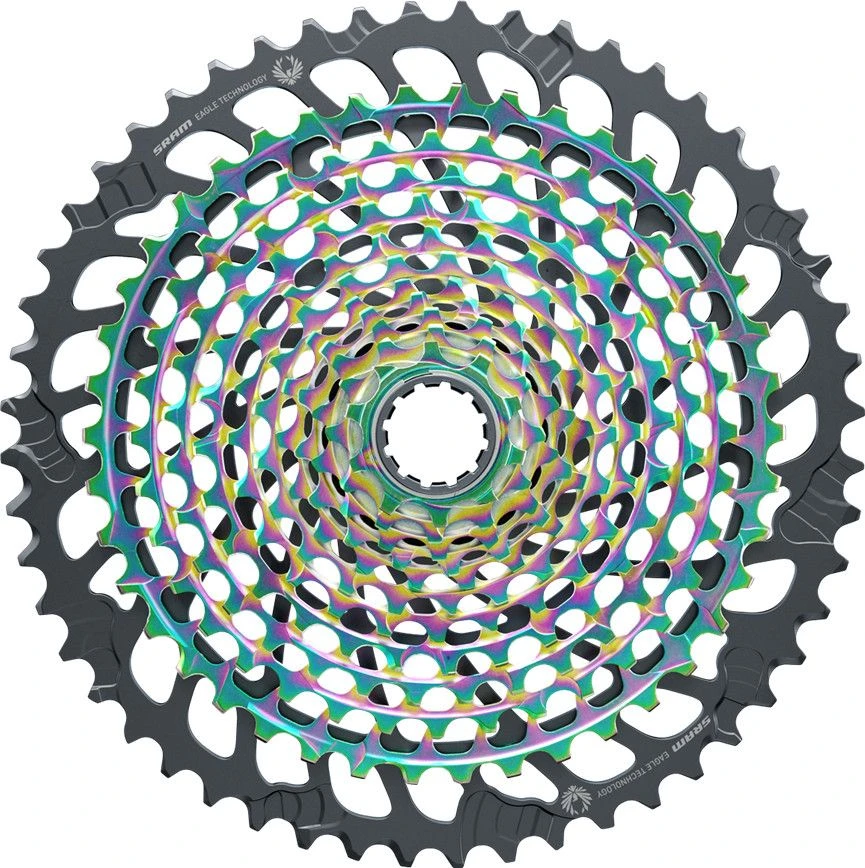 Cassette Sram XX1 Eagle XG-1299 10-52 Teeth 12V Rainbow 3 Cassette Sram XX1 Eagle XG-1299 10-52 Teeth 12V Rainbow