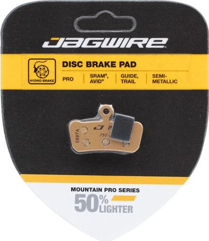 Jagwire Disc Brake Pads For Avid 7 Trail / 9 Trail / XO Trail And Sram Guide R / Guide RS / Guide RSC / Guide Ultimate / G2 Ultimate / G2 RSC 5 Jagwire Disc Brake Pads For Avid 7 Trail / 9 Trail / XO Trail And Sram Guide R / Guide RS / Guide RSC / Guide Ultimate / G2 Ultimate / G2 RSC - Image 3