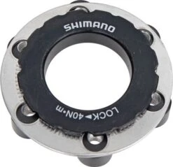 Shimano Adapter Disc 6 Holes On Center Lock Hub Special 15/20mm Axle