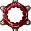 ASHIMA Red Center Lock Adapter For Mounting Holes 6