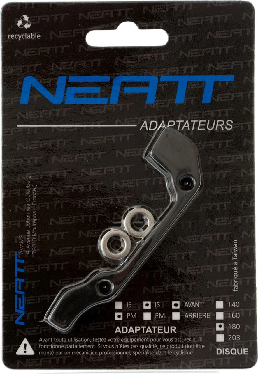 NEATT Front Brake Adaptator PM To IS 180mm 2 NEATT Front Brake Adaptator PM To IS 180mm